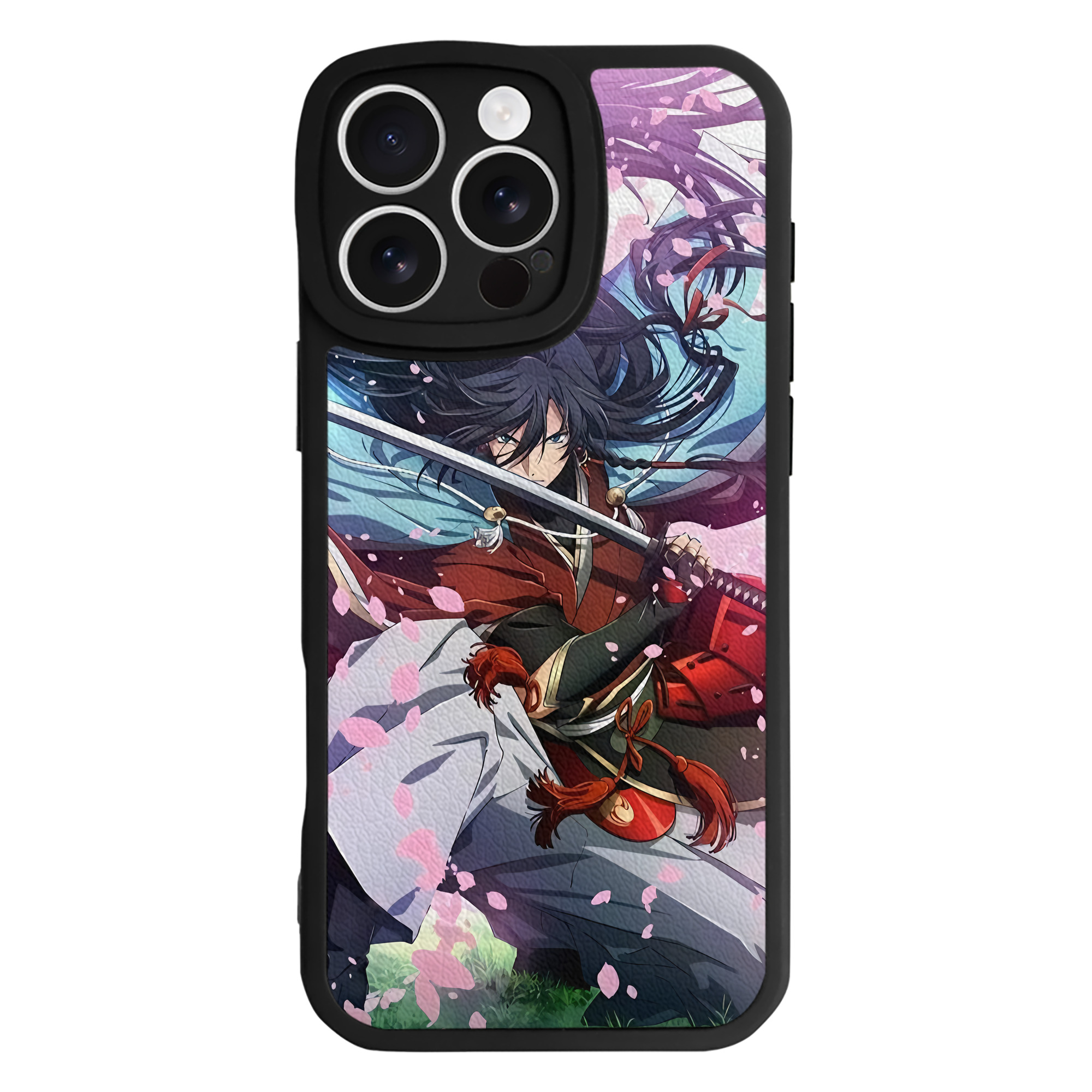 （画像用） 刀剣乱舞 Touken Ranbu 【iPhone 16シリーズ対応】シリコンスマホケース（レザー調） 材質：シリコン